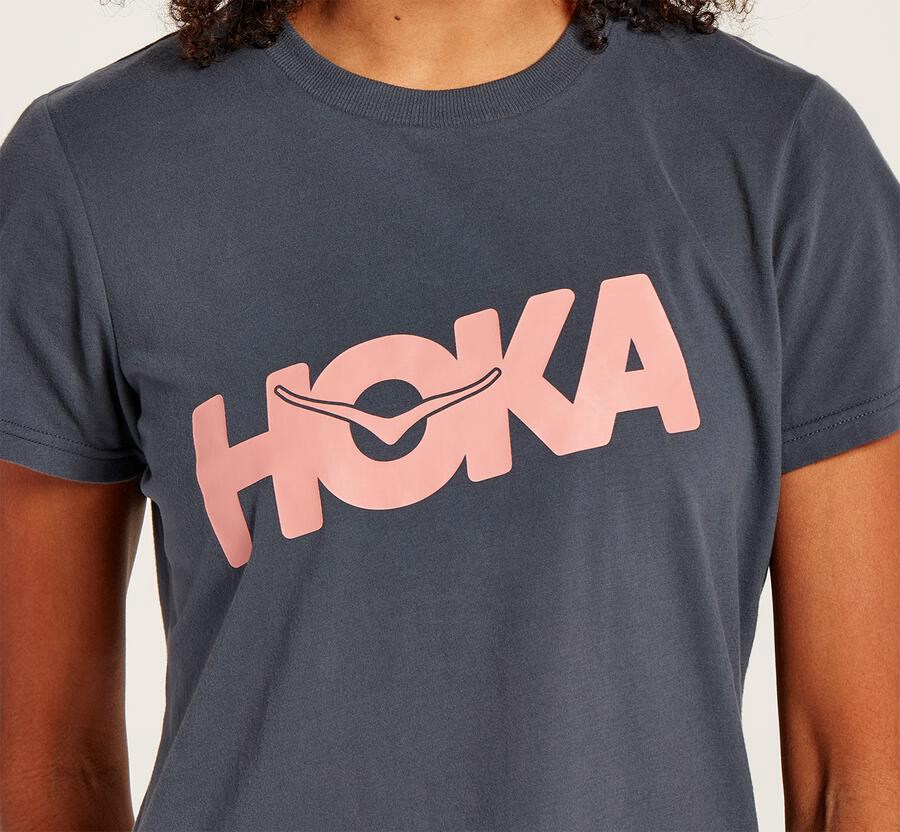 Camisa Hoka One One Mujer Azules - Brand - RWHZ53096